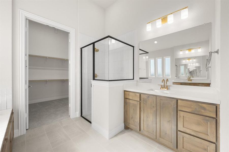 Furnished interior view inside a new home in Bull Hide Estates, Hewitt (Image 13).