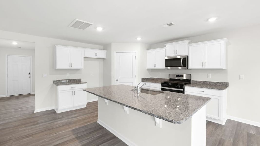 Furnished interior view inside a new home in Treemont Commons, Wellford (Image 8). Furnished interior view inside a new home in Treemont Commons, Wellford (Image 8).