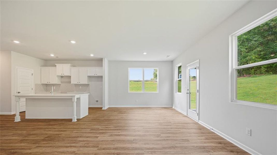Spacious, unfurnished interior of a new home in Brookland Commons, Monroe (Image 29).