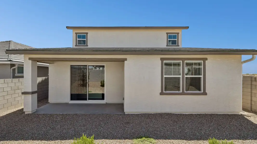 Exterior details and patio area of a home in Westpark, Buckeye (Image 3).
