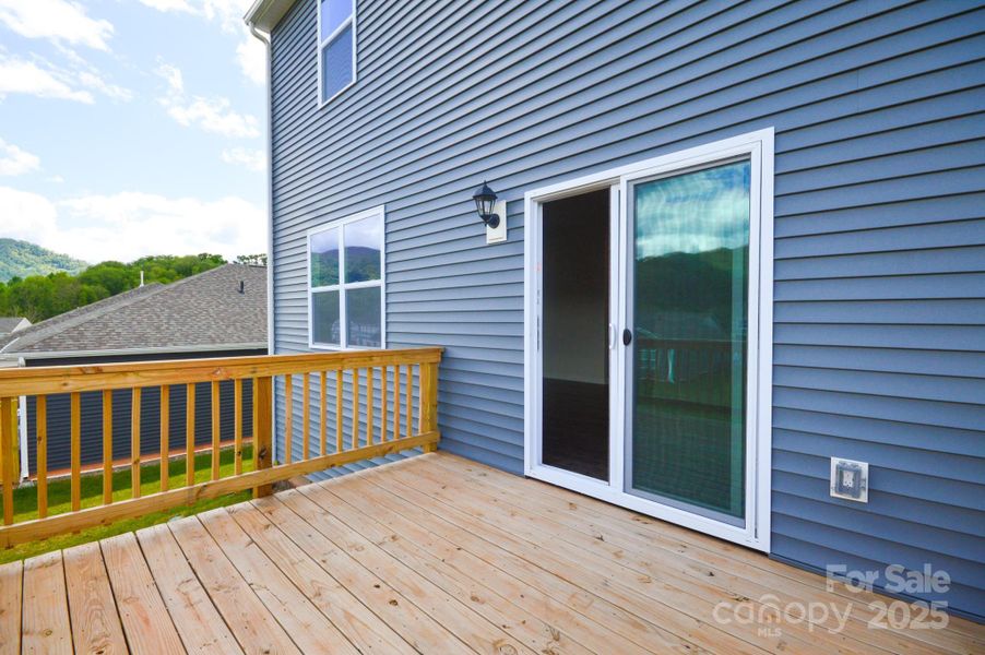 Exterior details and patio area of a home in Valleywood Farms, Waynesville (Image 4). Exterior details and patio area of a home in Valleywood Farms, Waynesville (Image 4).