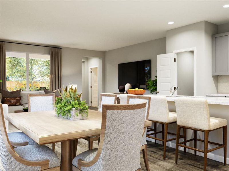 Photos are a representation of the floor plan. Options and interior selections will vary.