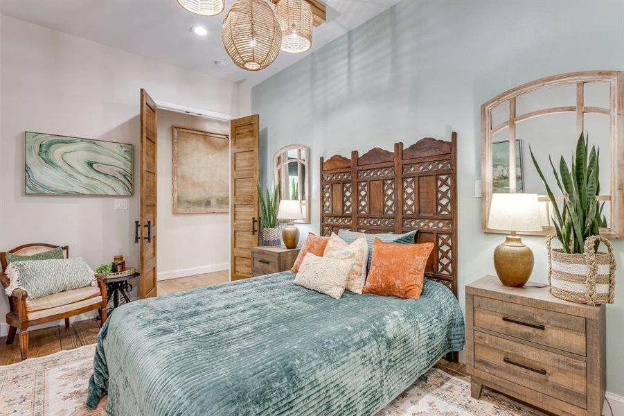 Furnished interior view inside a new home in , Weatherford (Image 18).