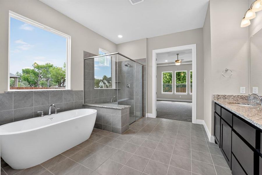 Furnished interior view inside a new home in Legacy Estates, Mansfield (Image 5). Furnished interior view inside a new home in Legacy Estates, Mansfield (Image 5).