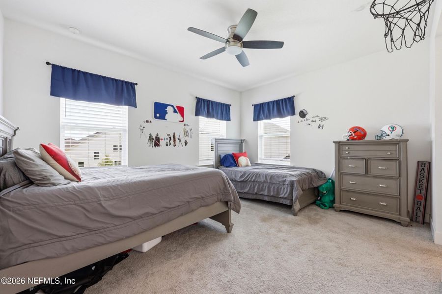 Furnished interior view inside a new home in Seven Pines, Jacksonville (Image 32).