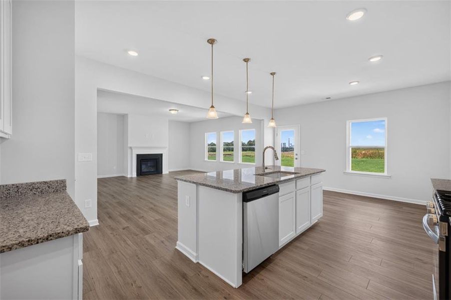 Furnished interior view inside a new home in The Stiles, Cartersville (Image 17).