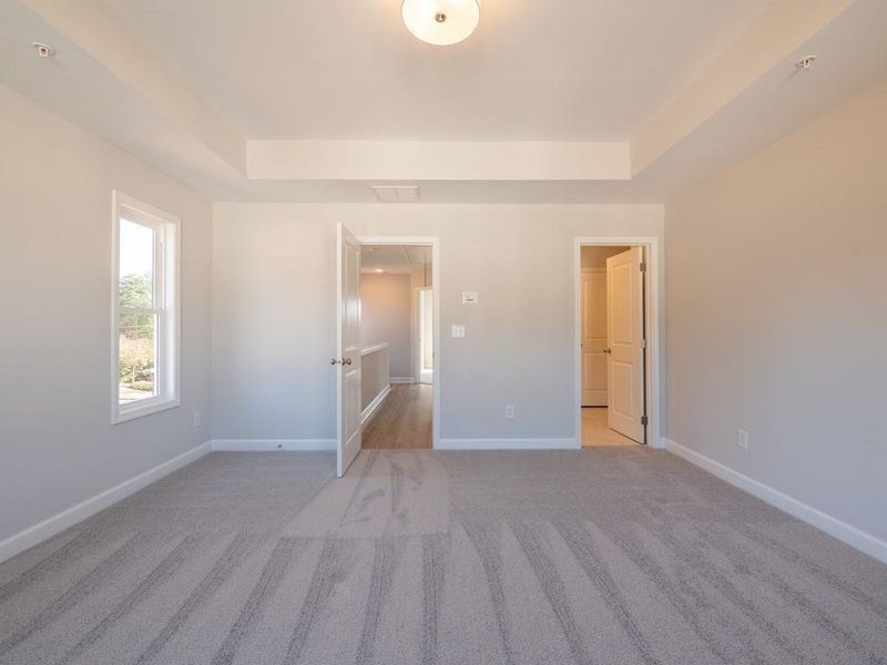 Spacious, unfurnished interior of a new home in Townes at South Main, Kennesaw (Image 16).