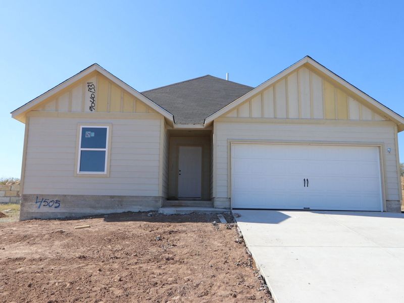 Exterior details and patio area of a home in Cascades at Onion Creek, Austin (Image 14).