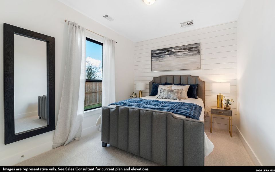 Furnished interior view inside a new home in , San Antonio (Image 25).