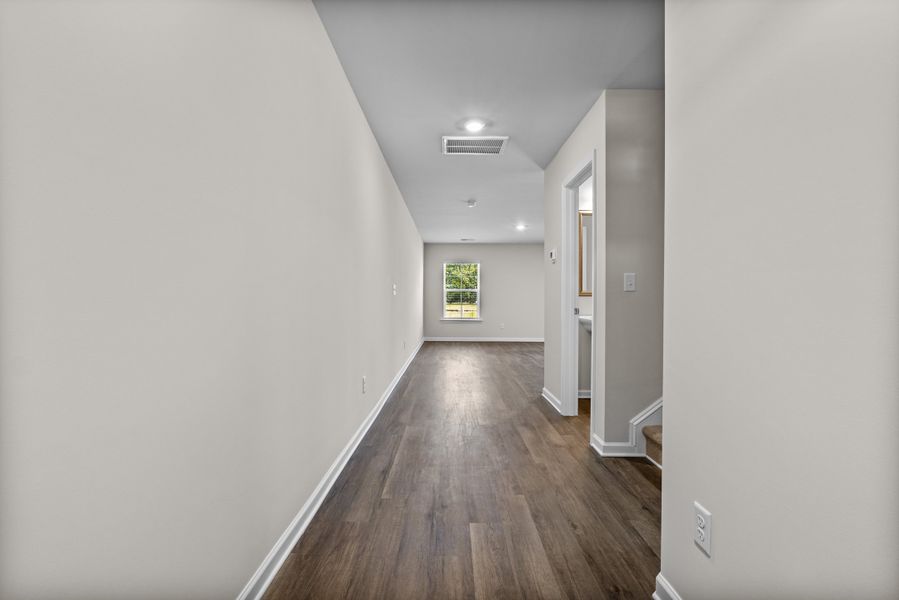Representative unfurnished interior of a home built from the Birch A by McGuinn Homes in Reserves at Mill Creek, Columbia (Image 20).