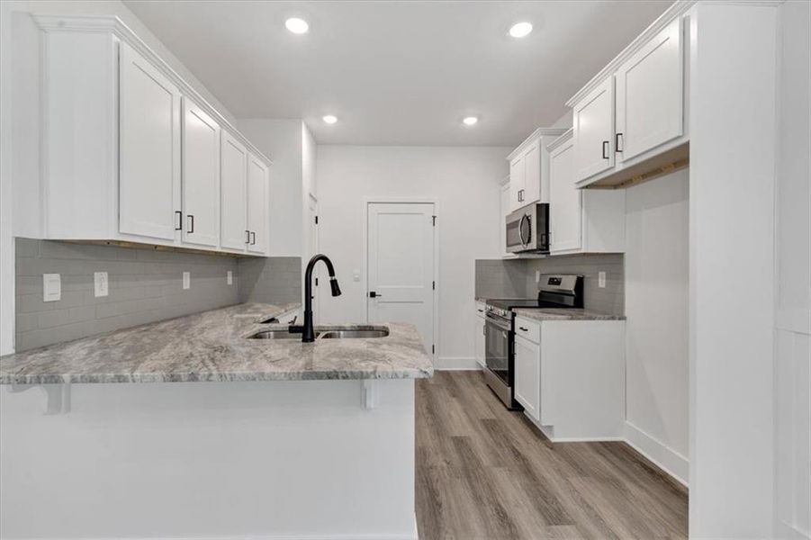 Furnished interior view inside a new home in Canterbury Villas, Carrollton (Image 7).