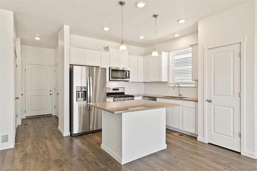 Furnished interior view inside a new home in The Ridge at Lorson Ranch, Colorado Springs (Image 10).