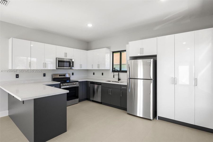 Furnished interior view inside a new home in , Hallandale Beach (Image 5).