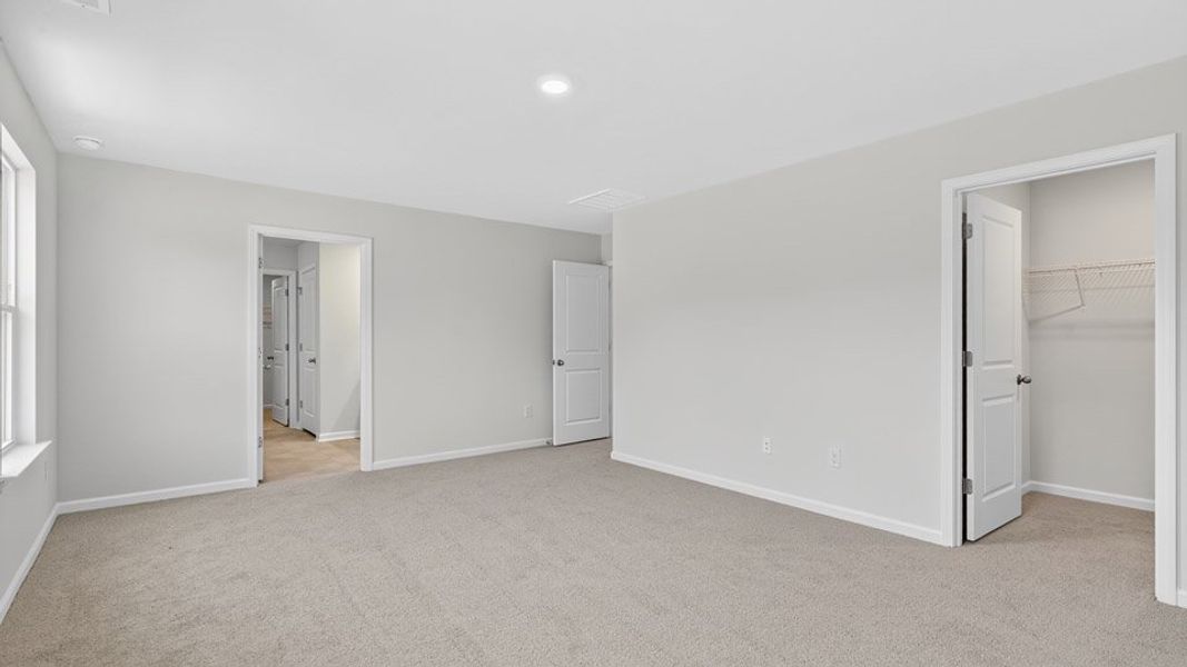 Spacious, unfurnished interior of a new home in The Reserve at Prestleigh, Wake Forest (Image 14). Spacious, unfurnished interior of a new home in The Reserve at Prestleigh, Wake Forest (Image 14).