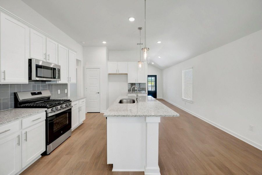 Furnished interior view inside a new home in Summerview, Fulshear (Image 7).