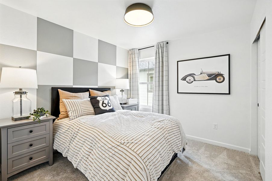 Furnished interior view inside a new home in Parterre, Thornton (Image 20).