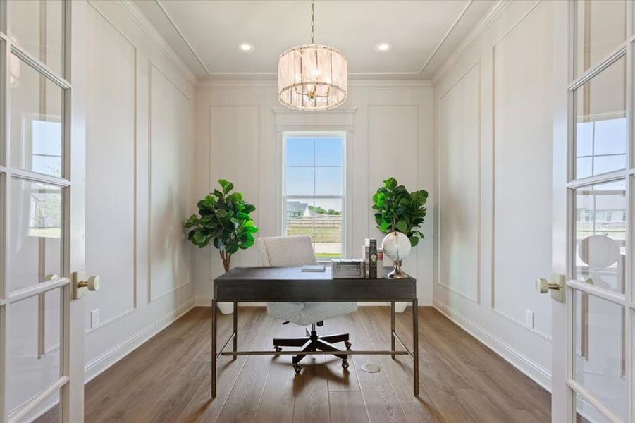 Furnished interior view inside a new home in , Robinson (Image 12). Furnished interior view inside a new home in , Robinson (Image 12).