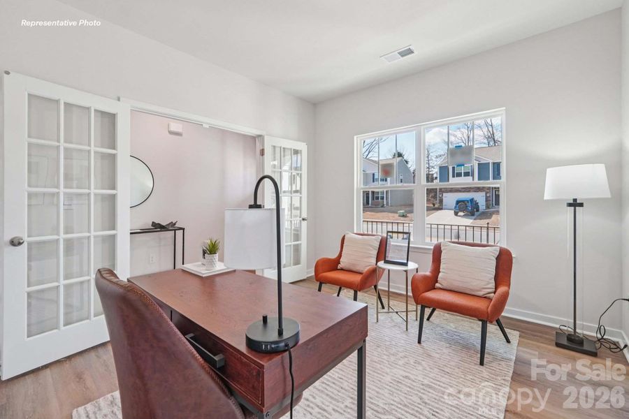 Furnished interior view inside a new home in Villages of Maiden, Maiden (Image 8).