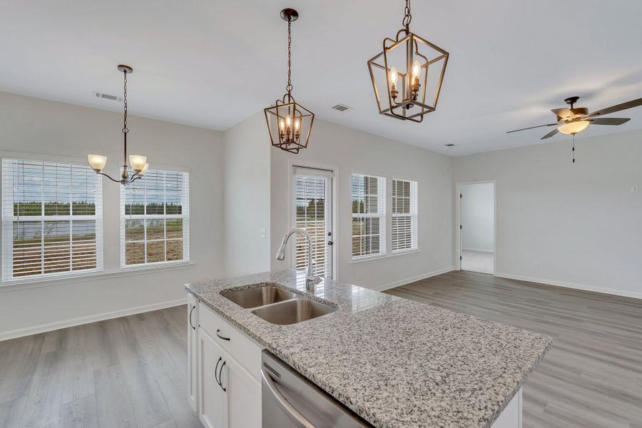 Representative furnished interior of a home built from the The Norman by RTS Homes in Doctor's Creek, Ludowici (Image 12).