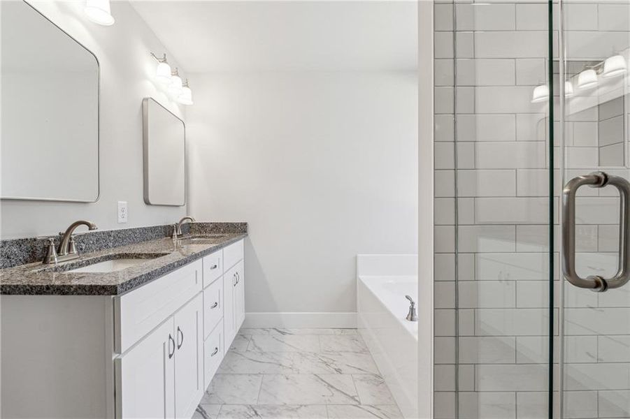 Furnished interior view inside a new home in , Talking Rock (Image 13).