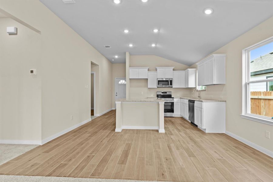 Spacious, unfurnished interior of a new home in Butler Farms, Liberty Hill (Image 25). Spacious, unfurnished interior of a new home in Butler Farms, Liberty Hill (Image 25).