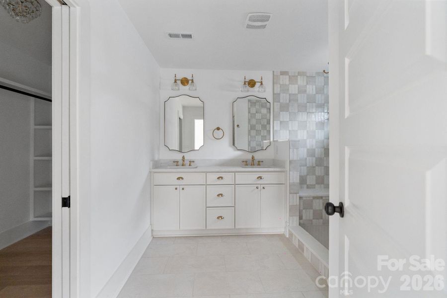 Furnished interior view inside a new home in , Charlotte (Image 13).