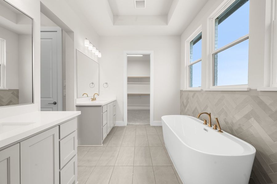 Furnished interior view inside a new home in Byrum Ranch, Venus (Image 12).