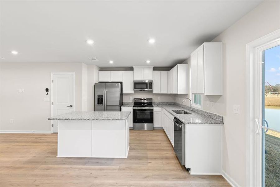 Furnished interior view inside a new home in Meadows Edge, Conway (Image 5).