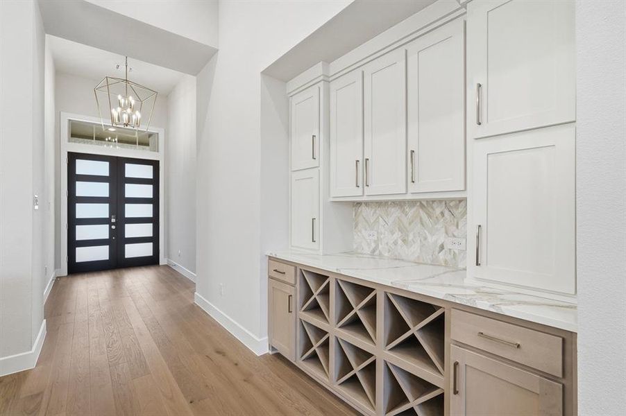 Furnished interior view inside a new home in Saddle Star Estates, Rockwall (Image 7).