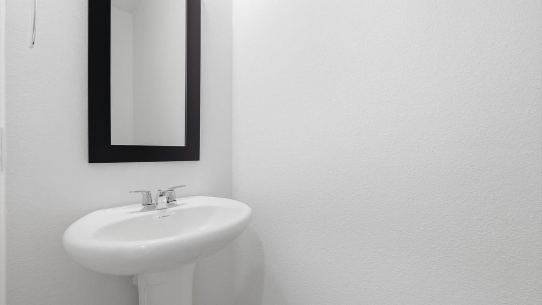 Furnished interior view inside a new home in Westridge Journey, Princeton (Image 16).
