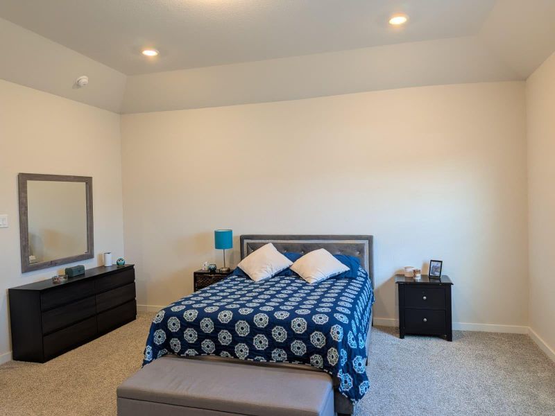 Furnished interior view inside a new home in McClendon Park Village, Houston (Image 3).