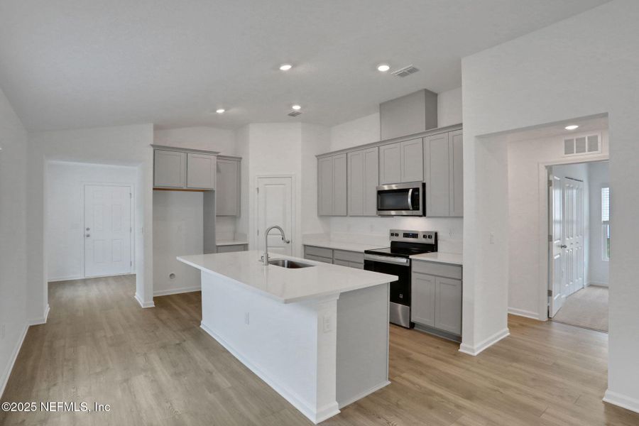 Furnished interior view inside a new home in Amberly, Green Cove Springs (Image 11).