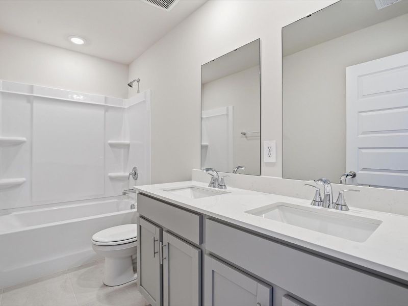 Furnished interior view inside a new home in Wexford Park, Fountain Inn (Image 7).