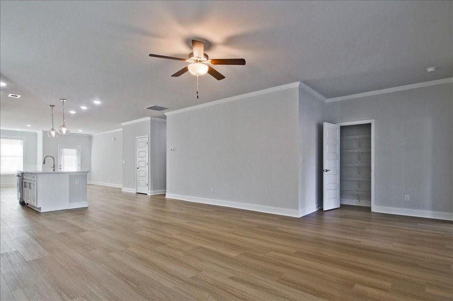 Spacious, unfurnished interior of a new home in Cooper's Walk, Loganville (Image 28).