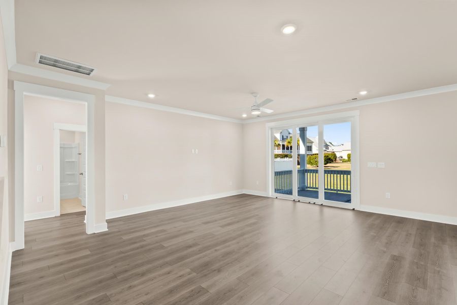Spacious, unfurnished interior of a new home in Horry County Homes, Conway (Image 13). Spacious, unfurnished interior of a new home in Horry County Homes, Conway (Image 13).