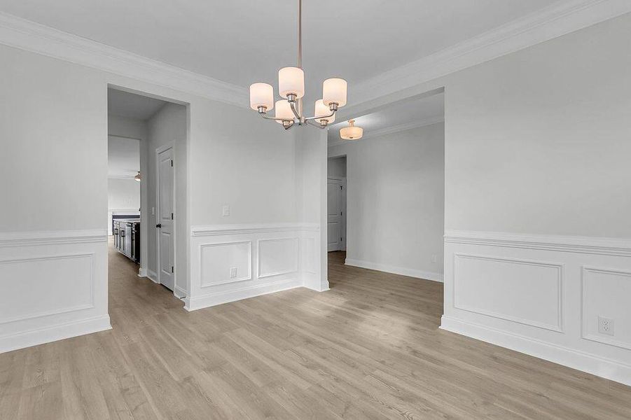Spacious, unfurnished interior of a new home in Kings River Preserve, Hollywood (Image 25).