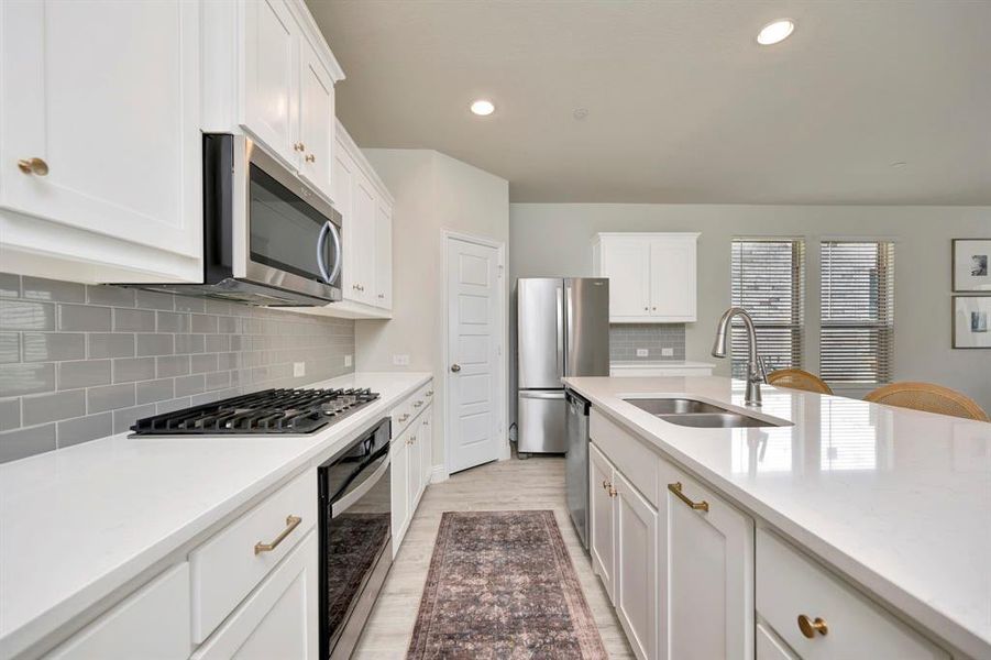Furnished interior view inside a new home in , Corinth (Image 19).