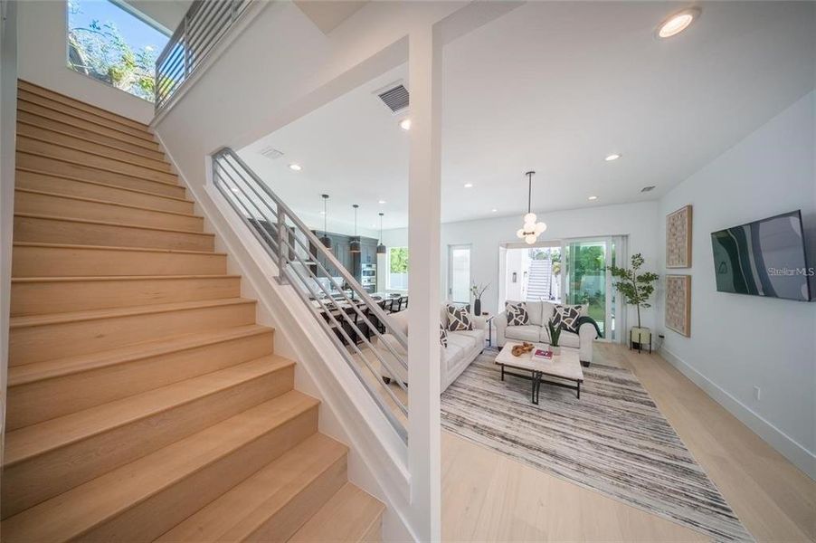 Furnished interior view inside a new home in , Sarasota (Image 41).
