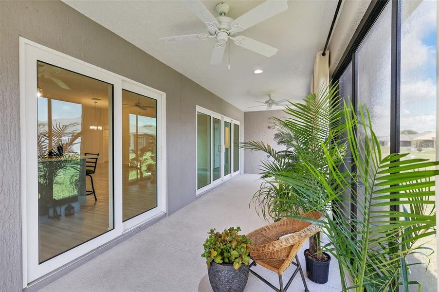 Exterior details and patio area of a home in , The Villages (Image 30). Exterior details and patio area of a home in , The Villages (Image 30).