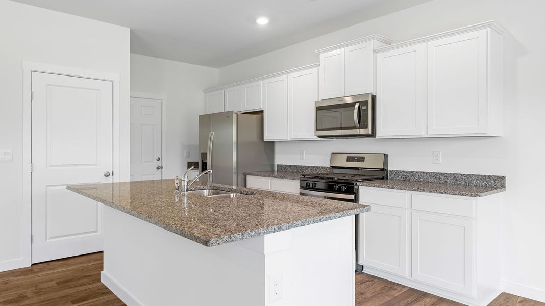 Furnished interior view inside a new home in The Cove at Thrasher Landing, Hixson (Image 5).