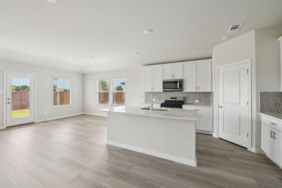 Photo is not of the actual home, but is an inspirational photo of builder’s model home and may depict options, furnishings, and/or decorator features that are not included.