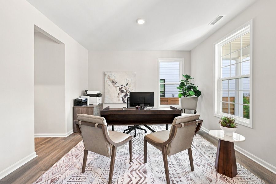 Representative furnished interior of a home built from the The Concerto by Chesapeake Homes in Highgate, Clayton (Image 20).