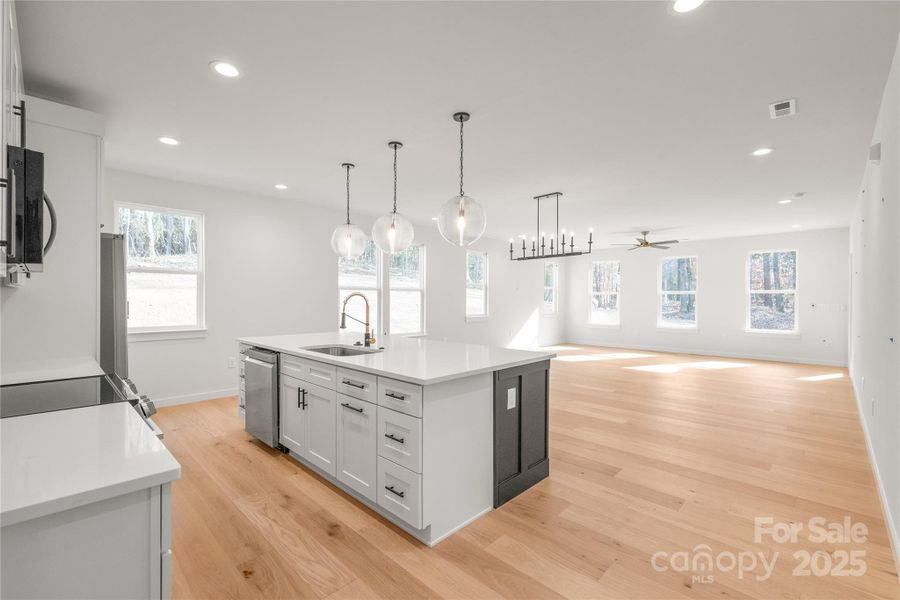 Furnished interior view inside a new home in , Lincolnton (Image 9). Furnished interior view inside a new home in , Lincolnton (Image 9).