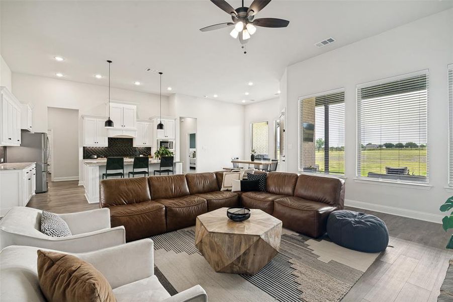 Furnished interior view inside a new home in , McLendon-Chisholm (Image 16). Furnished interior view inside a new home in , McLendon-Chisholm (Image 16).