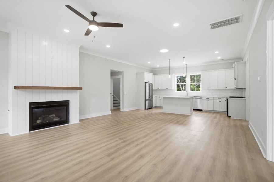 Spacious, unfurnished interior of a new home in , Meggett (Image 18).