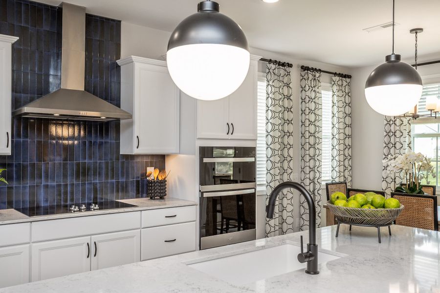Representative furnished interior of a home built from the Brooks by McKee Homes in Terrapin, Leland (Image 3).