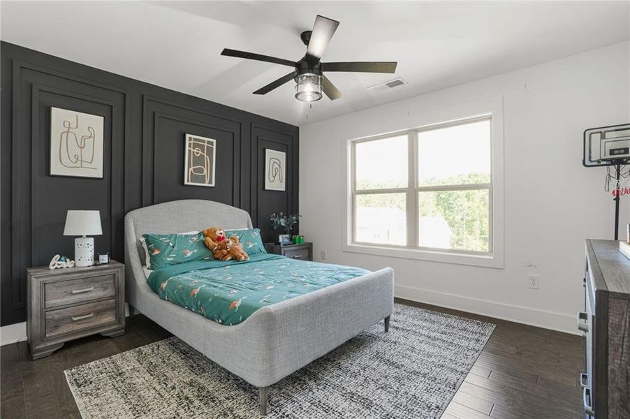 Furnished interior view inside a new home in , Fairburn (Image 9).