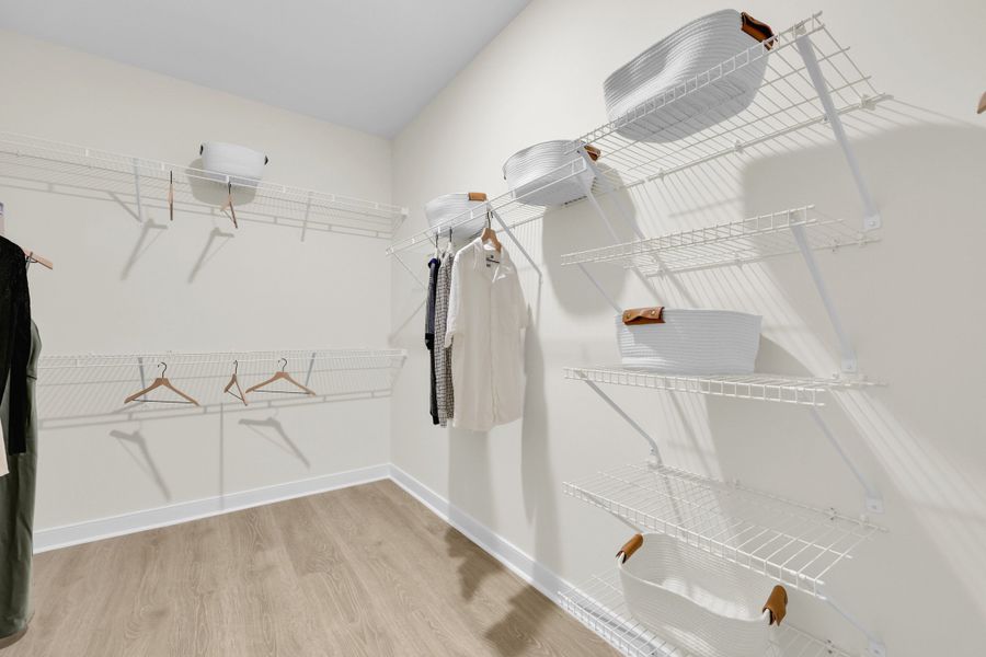 Primary Walk-in Closet Primary Walk-in Closet