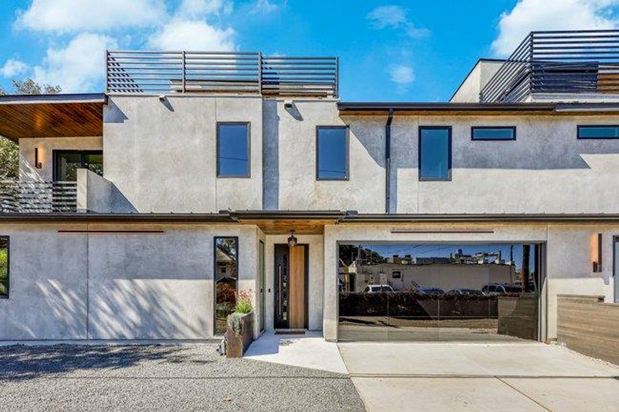 Your private 2 car garage also has 2 car parking in front and room for more cars in the gravel area. Keyless entryway means everyone can come and go with their own private code.