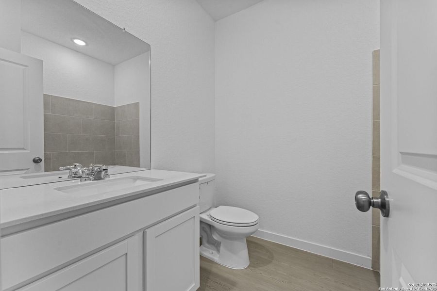 Furnished interior view inside a new home in Hidden Trails: Coastline Collection, Bulverde (Image 10).